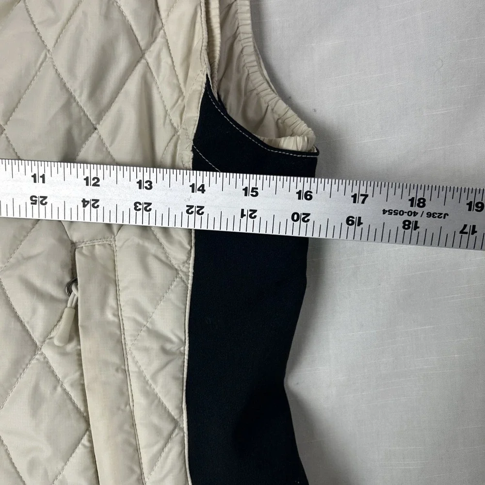 Marmot Kitzbuhel Quilted Vest Womens Medium White Outdoors Lightweight Insulated